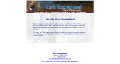 Desktop Screenshot of earthmanagement.com